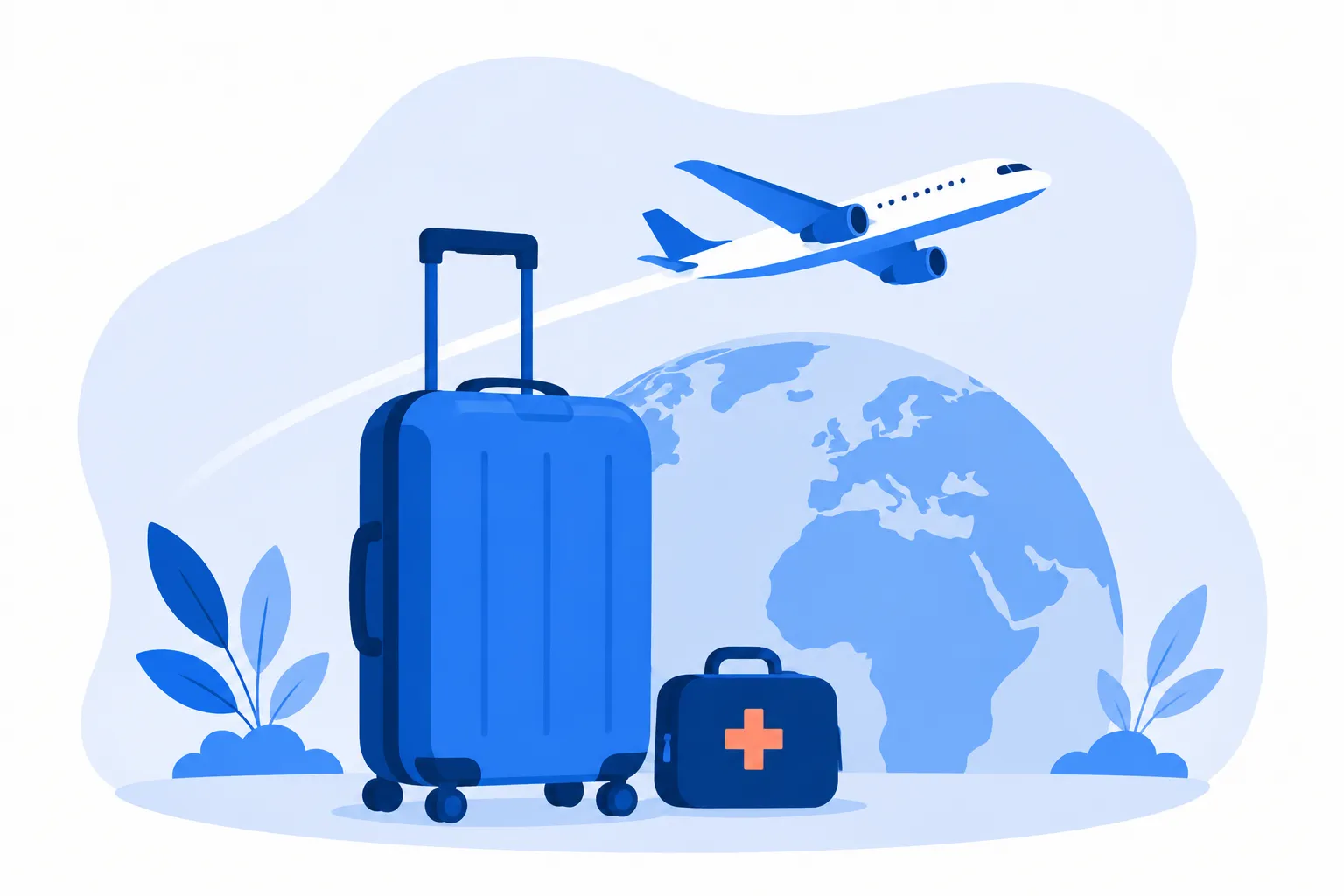 Illustration : assistance voyage.