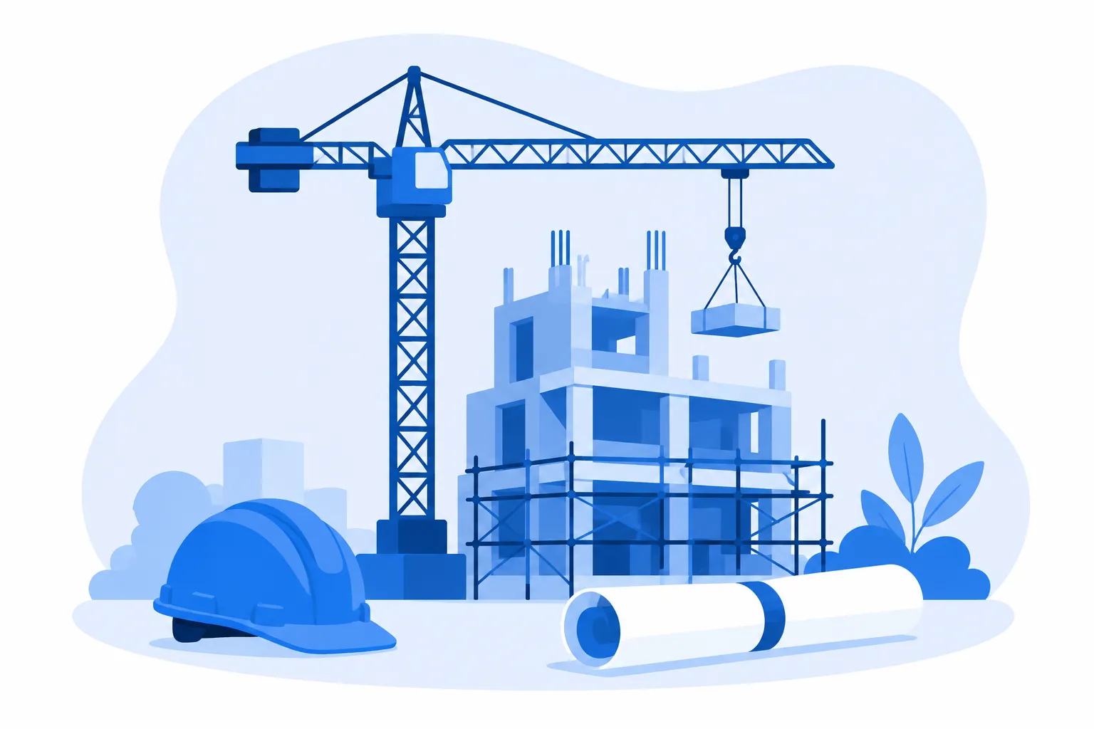 Illustration : construction.