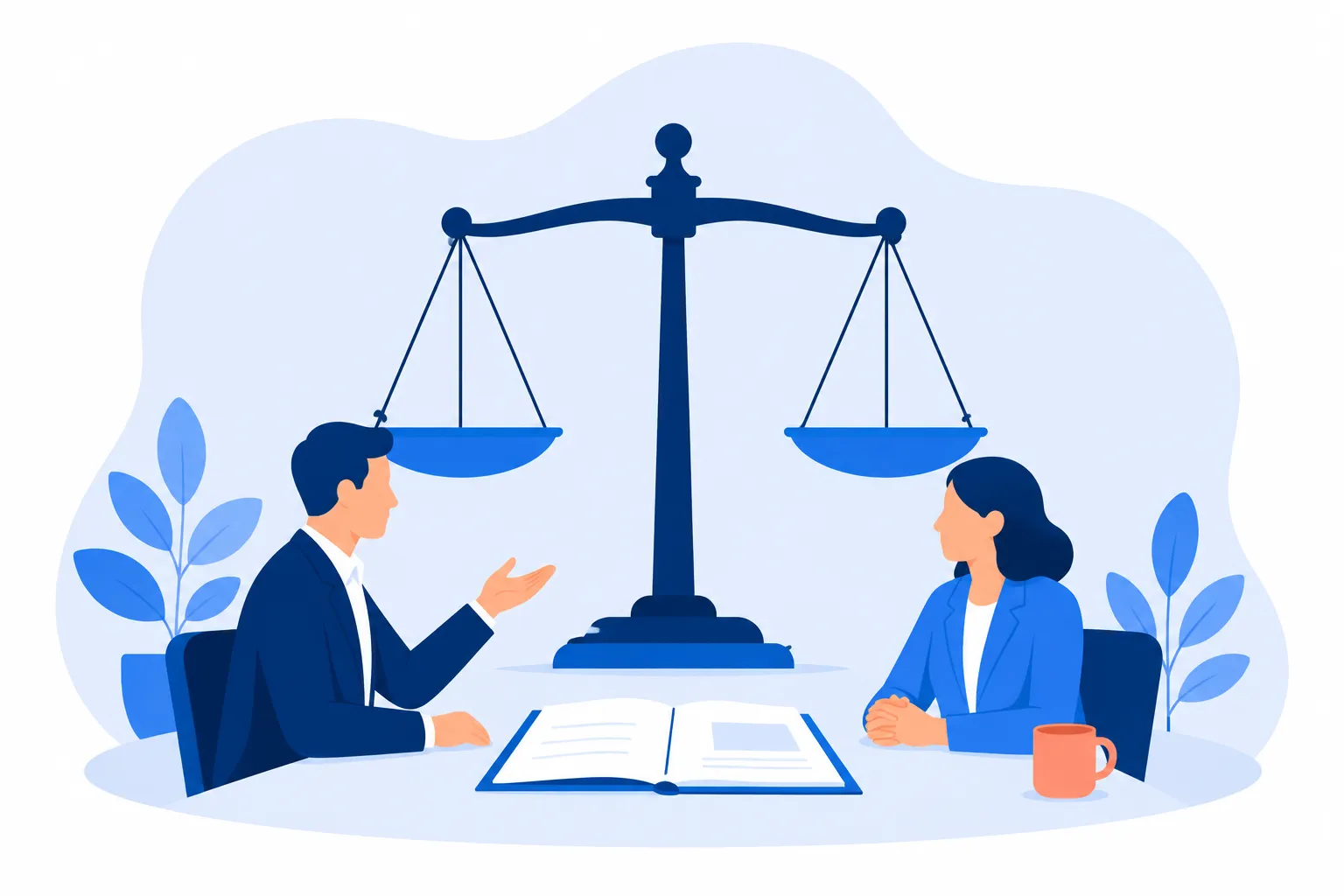 Illustration : responsabilité civile et protection juridique.